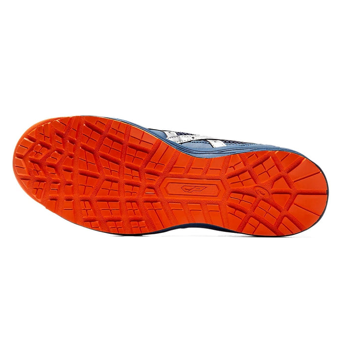 ウィンジョブ® CP210　2E相当　安全靴　ユニセックス　マコブルー×シルバー 21.5㎝