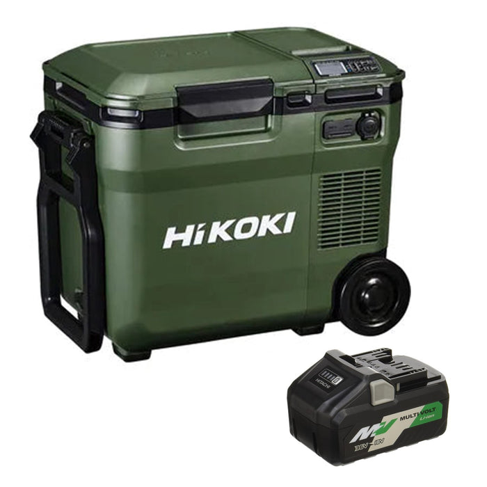 HiKOKI コードレス冷温庫 18L マルチボルト蓄電池１個付きオリジナルセット