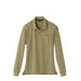 綿混紡によるナチュラルな着心地のポロシャツシリーズ　505長袖ポロシャツ 24キャメル / S