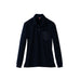 綿混紡によるナチュラルな着心地のポロシャツシリーズ　505長袖ポロシャツ 35ブラック / S