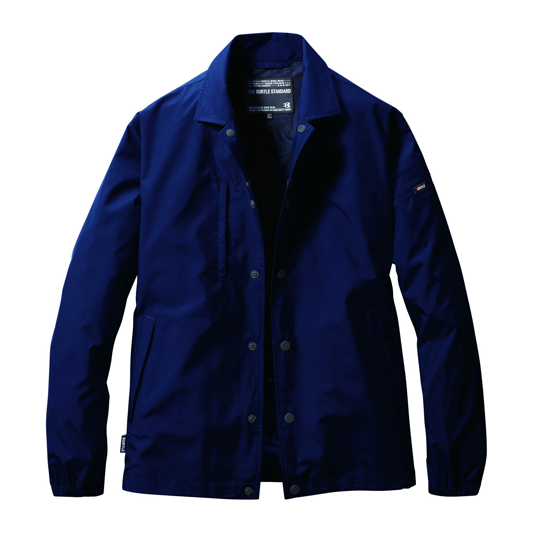 撥水性・防風性に優れた幅広く着れるジャケット　Staff Jacket Series　710コーチジャケット　ユニセックス 3ネイビー / S