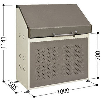 田窪工業所 CK-B1005 CK-B1305 CK-B1605 ごみ集積所 クリーンキーパー 奥行505mm 小世帯向け