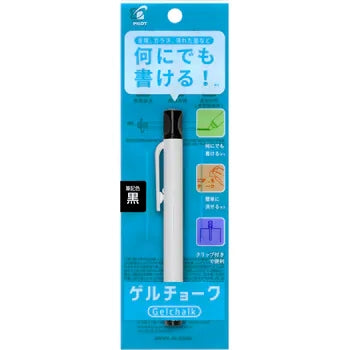 PILOT  ゲルチョーク　金属、ガラス、水・油何にでも書けて綺麗に消せる建設現場のマーカー　本体 1本入