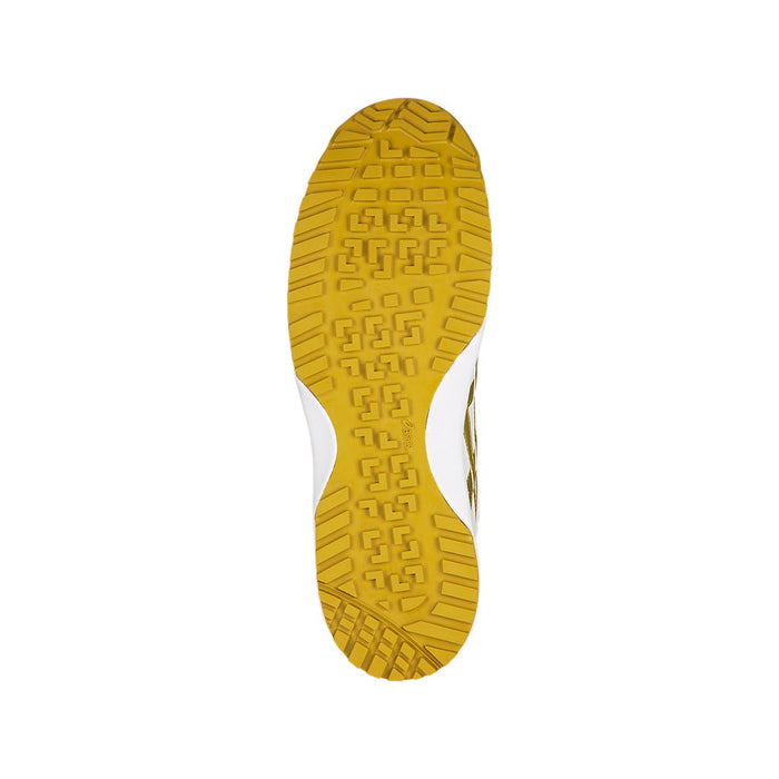 ウィンジョブ® 71S　3E相当　安全靴　ユニセックス　ホワイト×ゴールド 24.0㎝