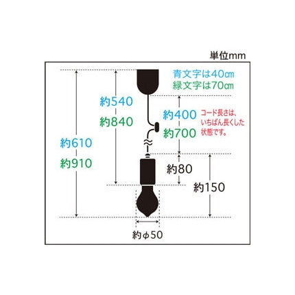 浪漫灯40W40cmBR 電球ナシ