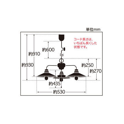 透明P1ロマン･3灯用CP型BK