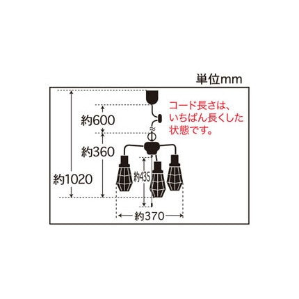 エベレスト(ビス止めガード･3灯用CP型BK) 電球ナシ