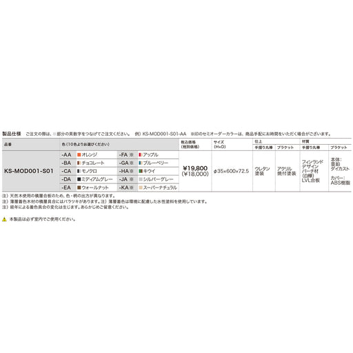 moi　I型手摺り