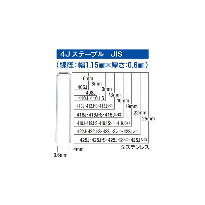 MAX ステープル 406J