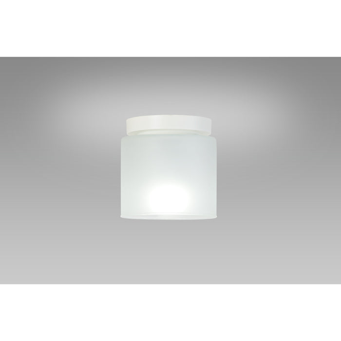 乳白色消しガラス　空間をやさしく照らす　LED小型シーリング　昼白色