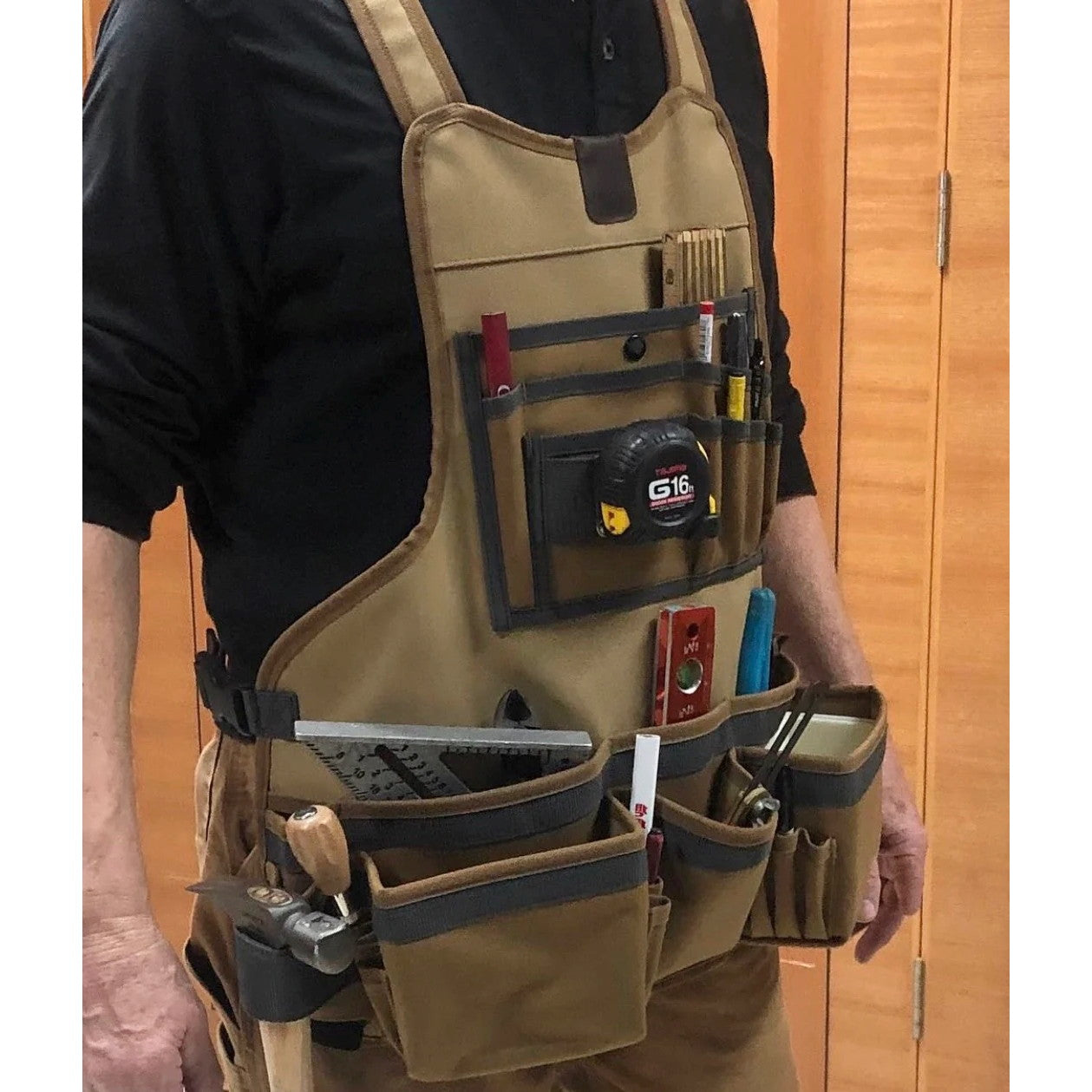 TA-XLBX TOOL APRON WITH BOXED POCKETS（チェストエプロン）