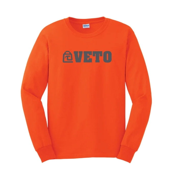 ロングTシャツ-シンプルロゴ-ORANGE